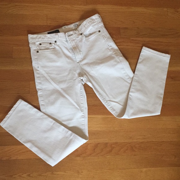 J. Crew Denim - J.Crew off-white Toothpick Skinny Jeans